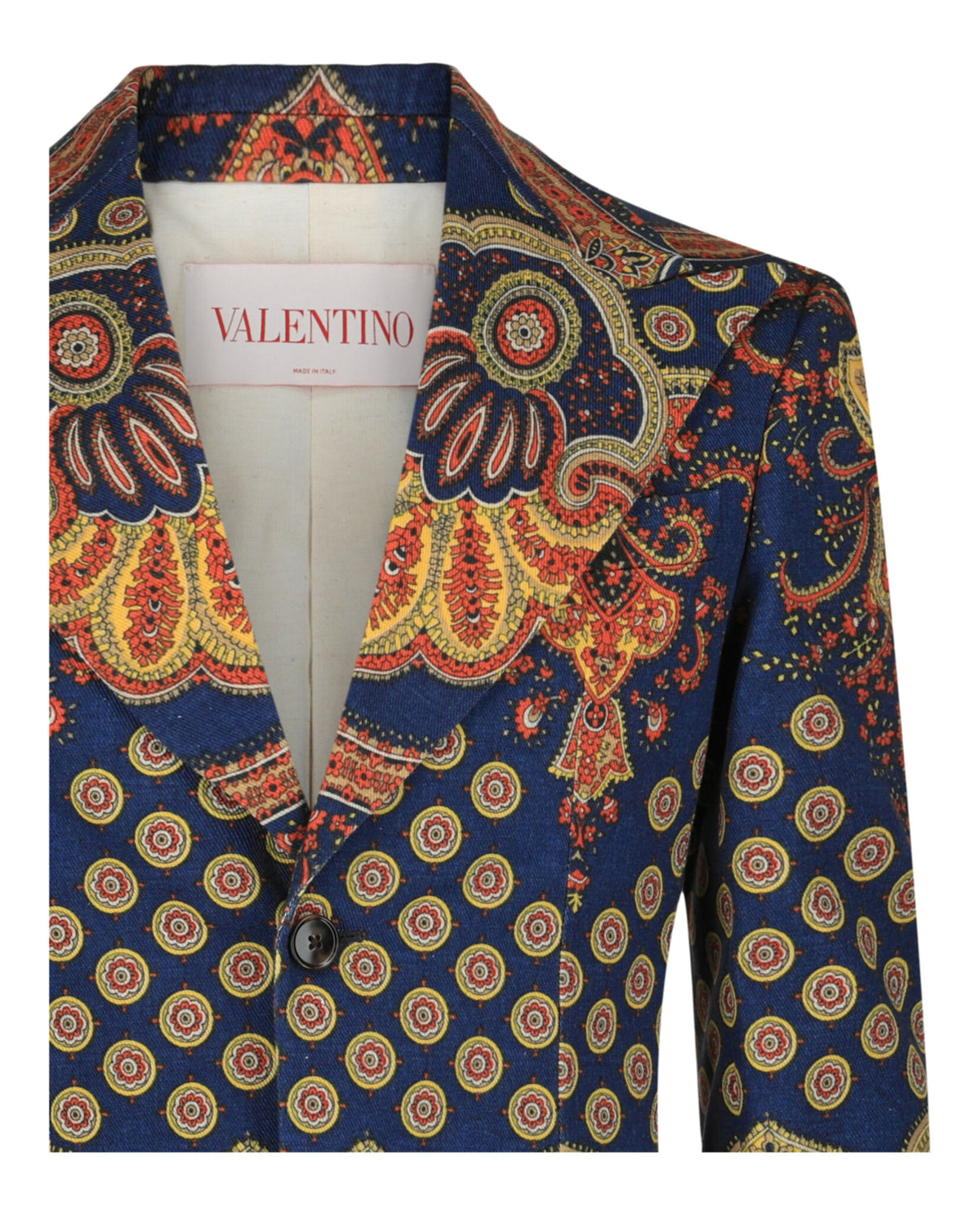 Valentino Valentino Mens Voyage Imaginaire Single Breasted Blazer
