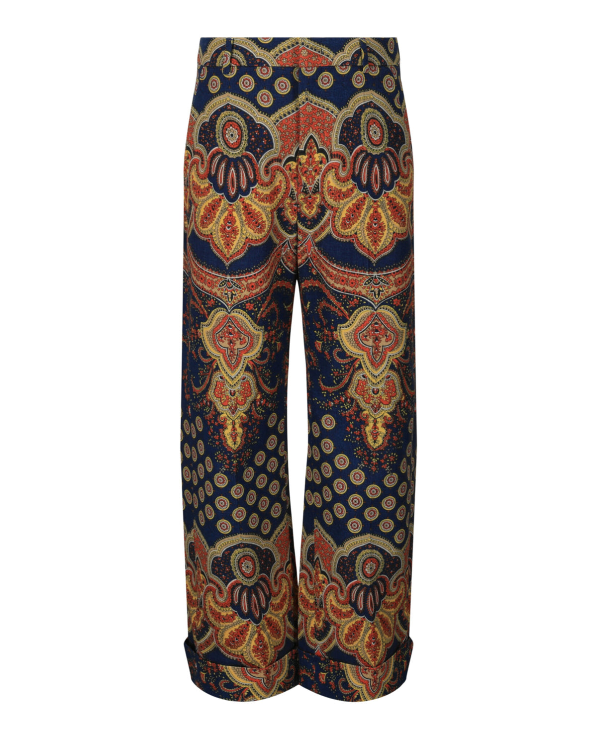 Valentino Valentino Mens Voyage Imaginaire Paisley Wide-Leg Pants