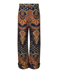 Valentino Valentino Mens Voyage Imaginaire Paisley Wide-Leg Pants
