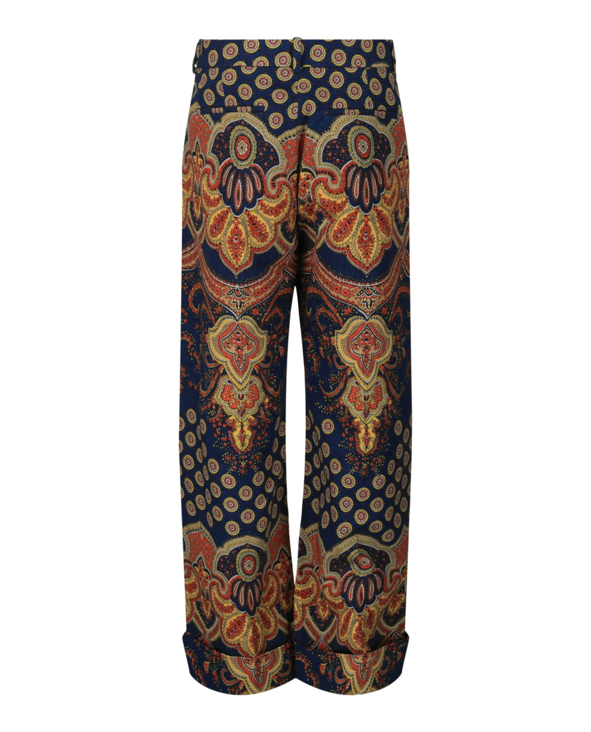 Valentino Valentino Mens Voyage Imaginaire Paisley Wide-Leg Pants