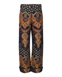 Valentino Valentino Mens Voyage Imaginaire Paisley Wide-Leg Pants
