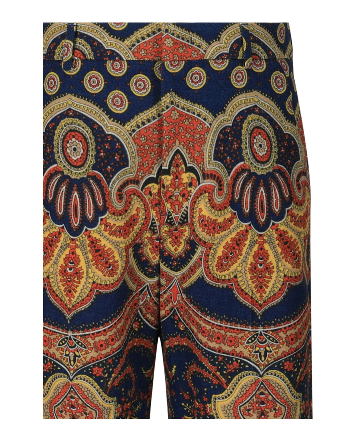 Valentino Valentino Mens Voyage Imaginaire Paisley Wide-Leg Pants