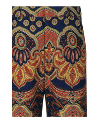 Valentino Valentino Mens Voyage Imaginaire Paisley Wide-Leg Pants
