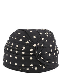 Valentino Valentino Womens Polka Dot Print Turban