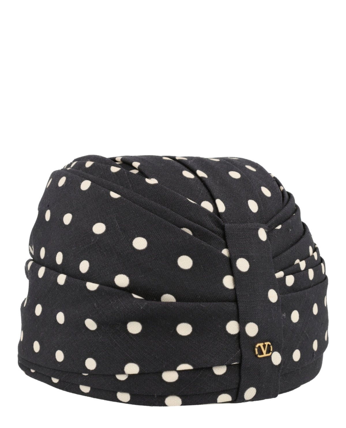 Valentino Valentino Womens Polka Dot Print Turban