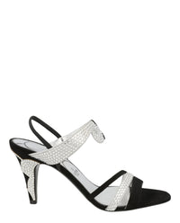 Valentino Valentino Womens L'Une Et L'Autre Suede Sandals