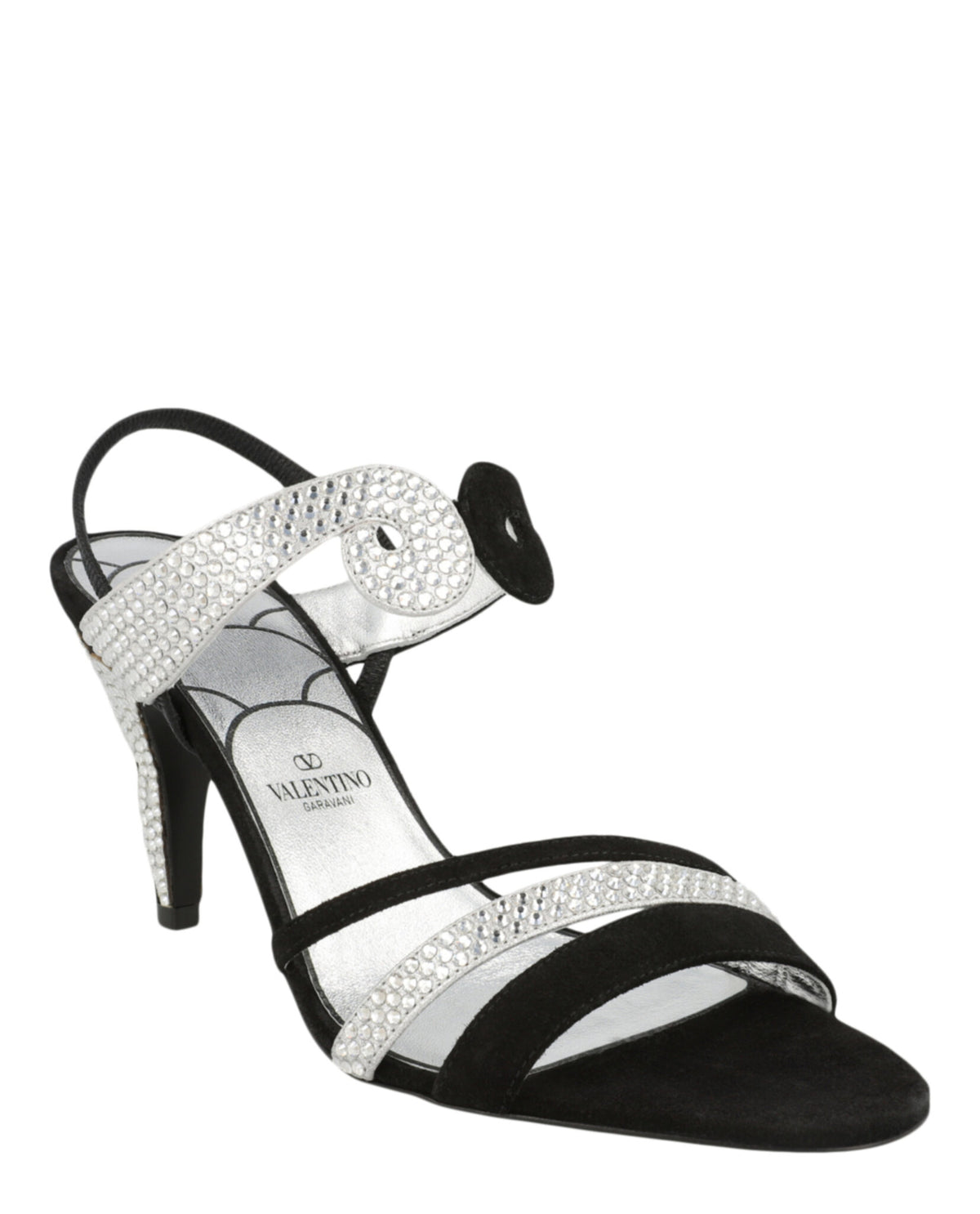 Valentino Valentino Womens L'Une Et L'Autre Suede Sandals