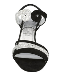 Valentino Valentino Womens L'Une Et L'Autre Suede Sandals
