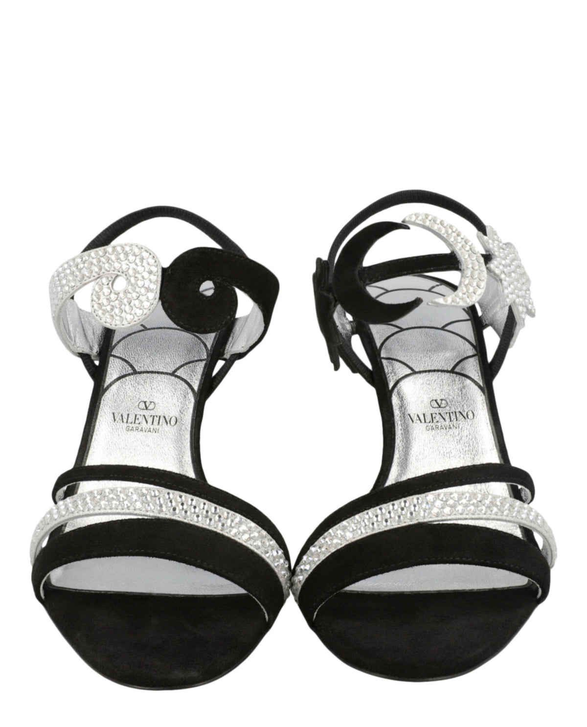 Valentino Valentino Womens L'Une Et L'Autre Suede Sandals