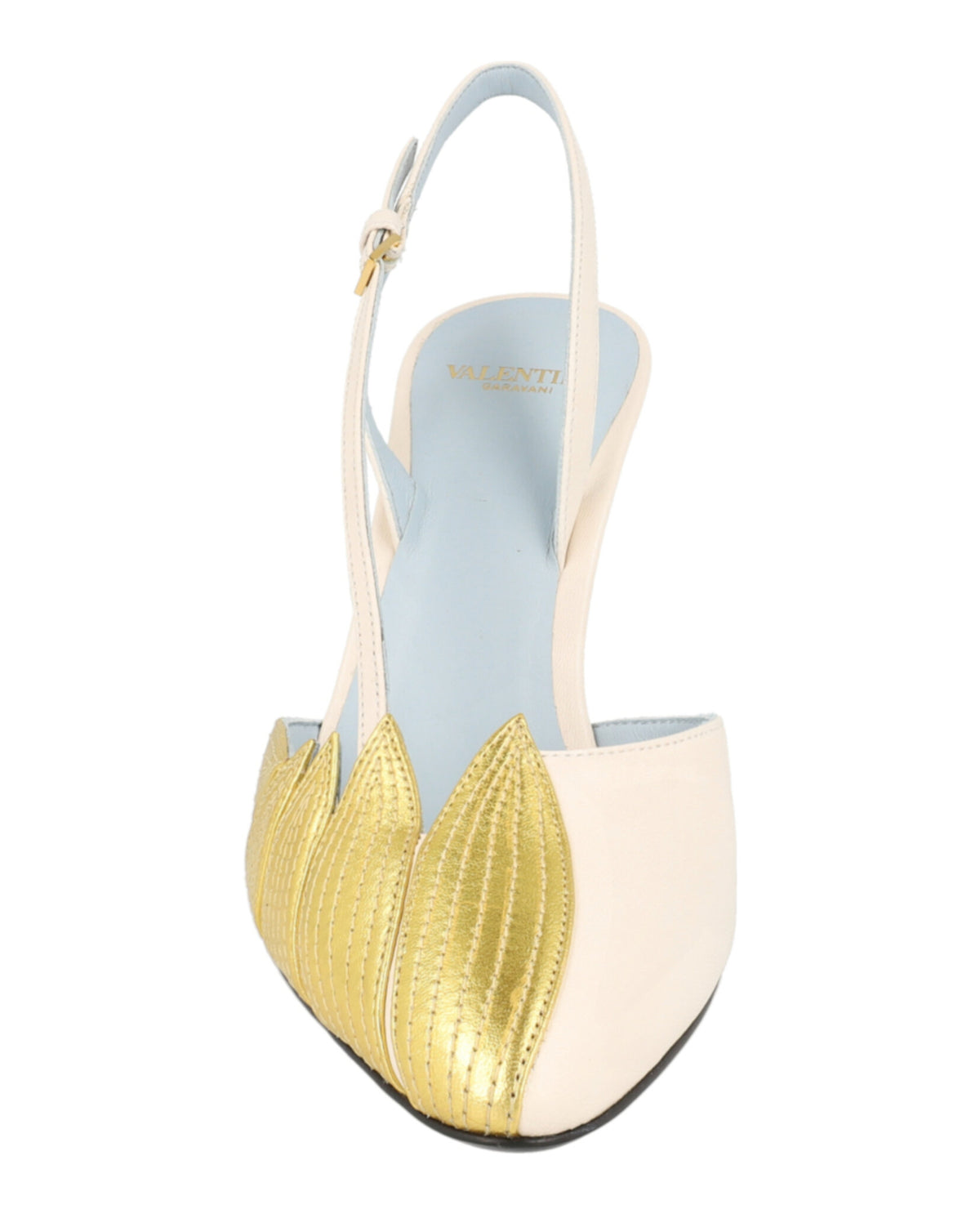 Valentino Valentino Womens Foliage Slingback Pumps