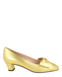 Valentino Valentino Womens Bowow Leather Pumps