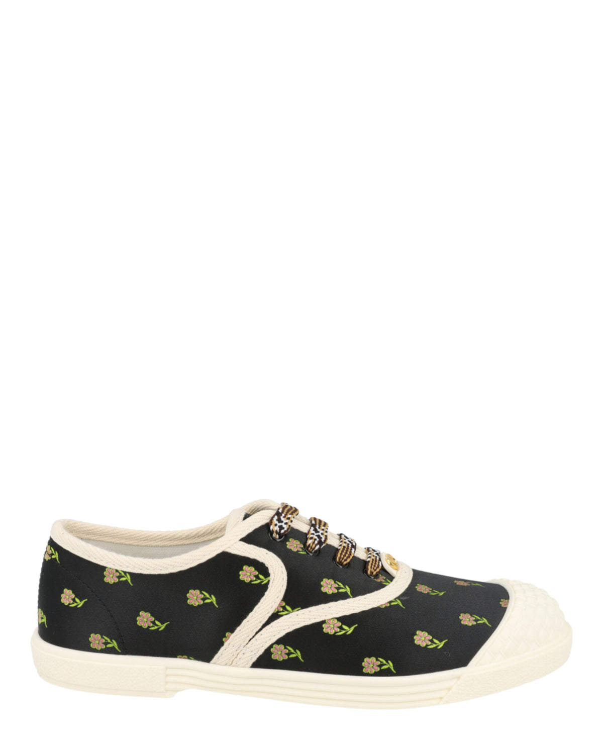 Valentino Valentino Womens Bay By Bay Floral Low-Top Sneakers