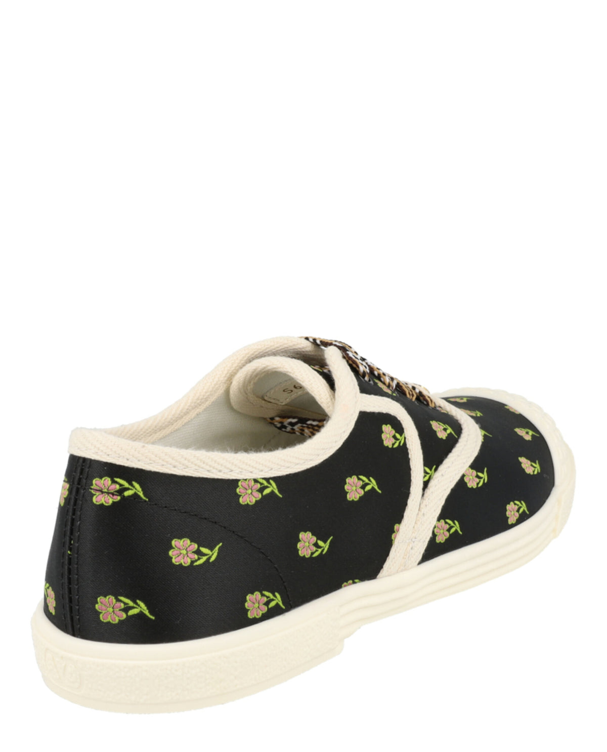 Valentino Valentino Womens Bay By Bay Floral Low-Top Sneakers