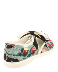 Valentino Valentino Womens Bay By Bay Ballerina Sneakers
