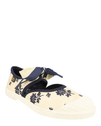 Valentino Valentino Womens Bay By Bay Floral Ballerina Sneakers