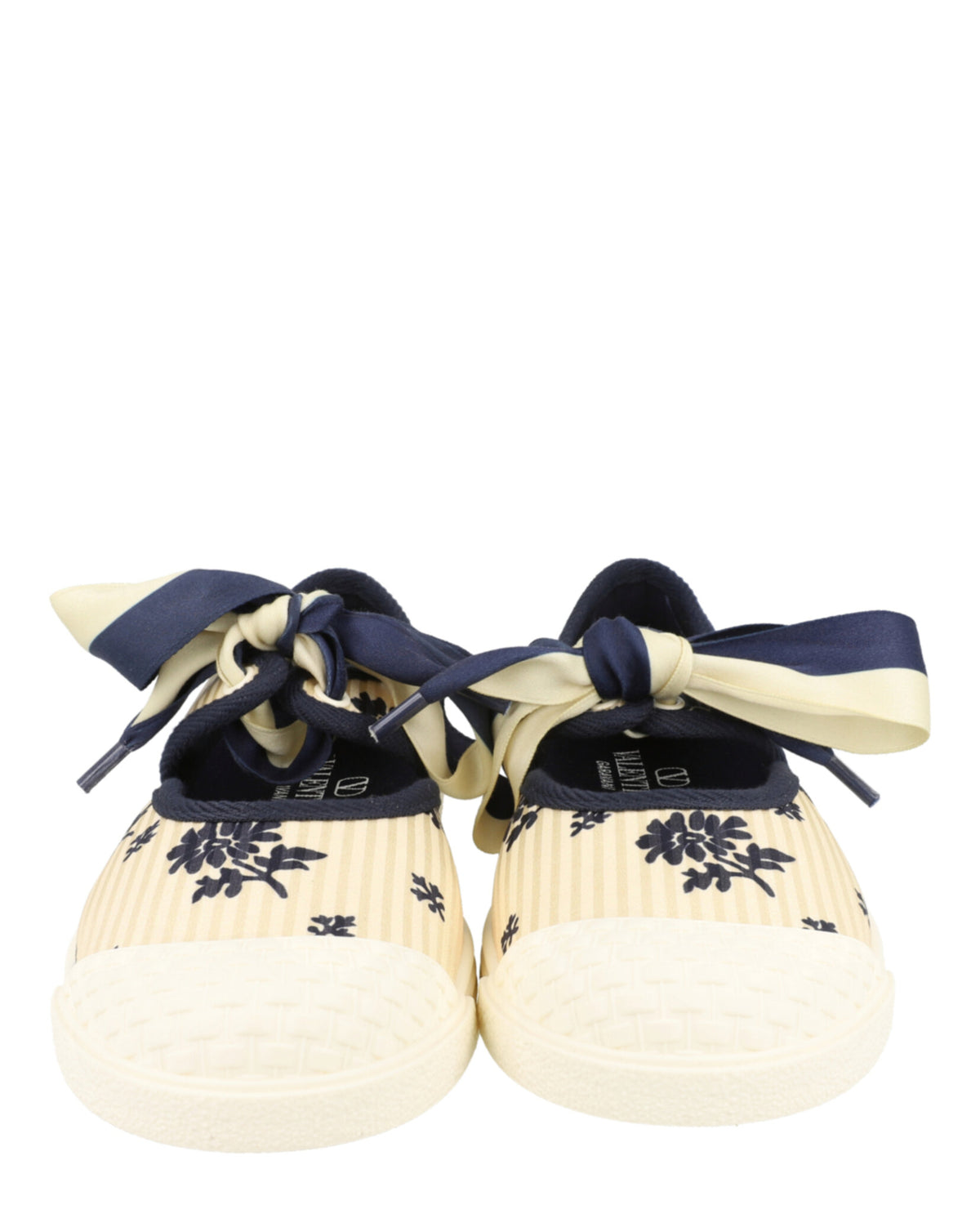 Valentino Valentino Womens Bay By Bay Floral Ballerina Sneakers