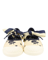 Valentino Valentino Womens Bay By Bay Floral Ballerina Sneakers