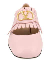 Valentino Valentino Womens VLogo Signature Leather Loafer Pumps