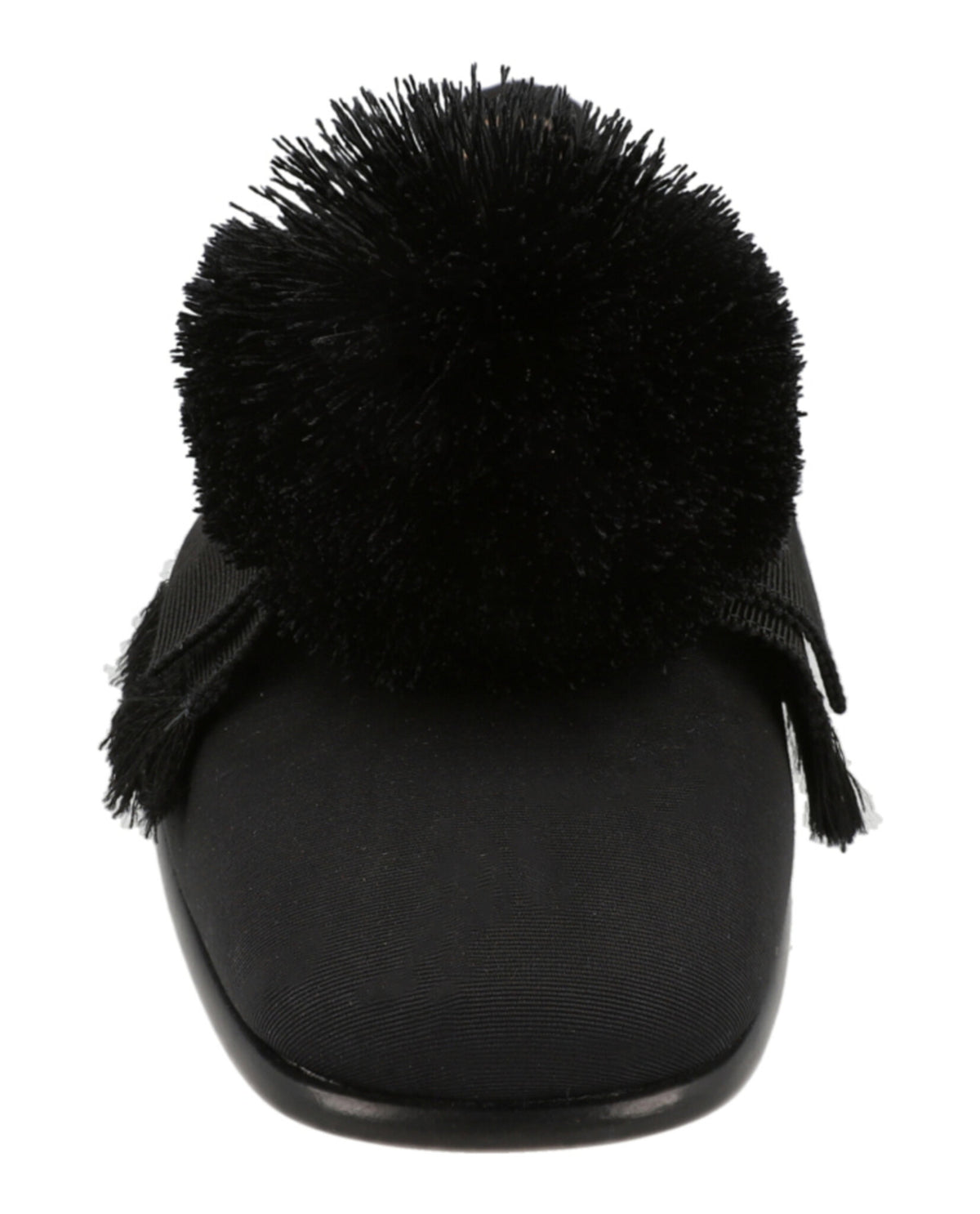 Valentino Valentino Mens Bowow Grosgrain And Pompom Loafers