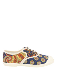 Valentino Valentino Mens Paisley Print Bay By Bay Low-Top Sneakers