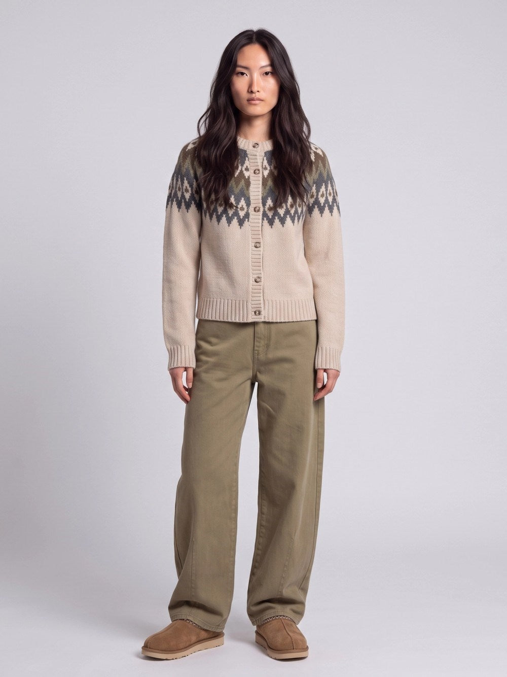 Weekend Max Mara Women Cotton Drill Trousers