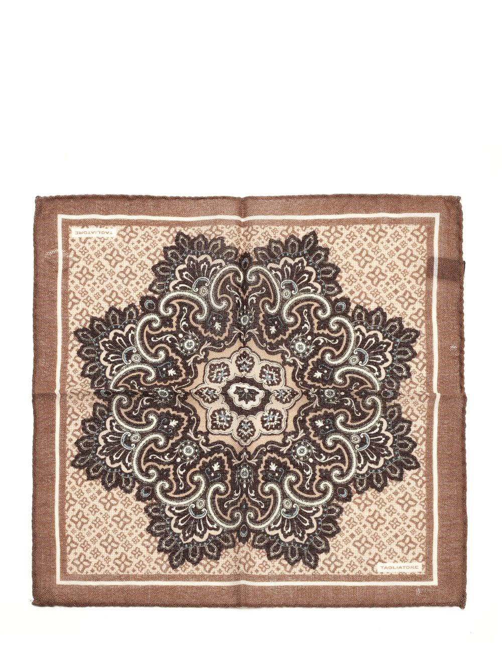 Tagliatore Tagliatore Men Wool Pocket Square