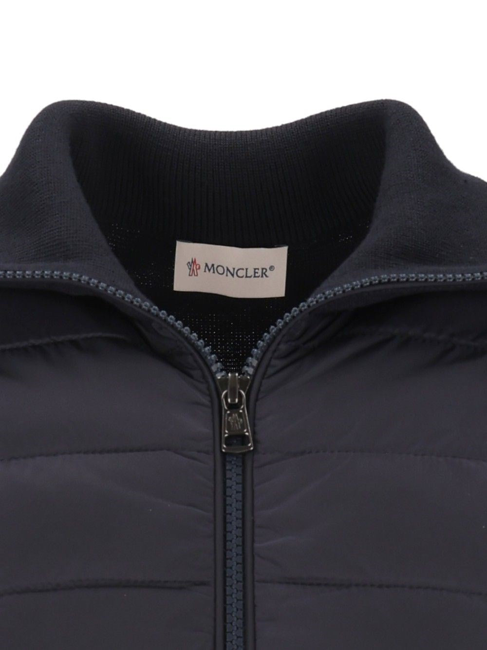 Moncler Men Quilted Jacket With Zip