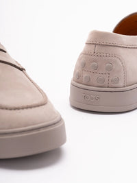 Tod's Tod's Men Loafers In Nabuk Leather