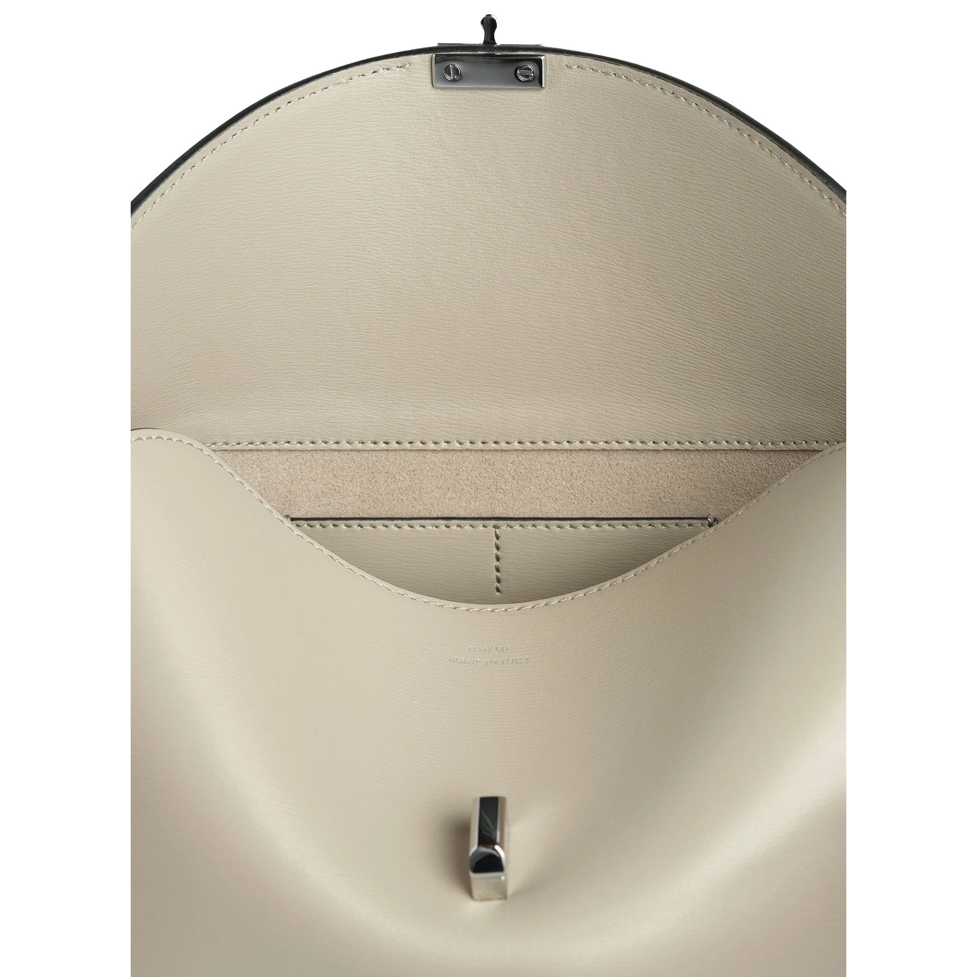 Toteme Toteme T-Lock Leather Clutch Bag Women