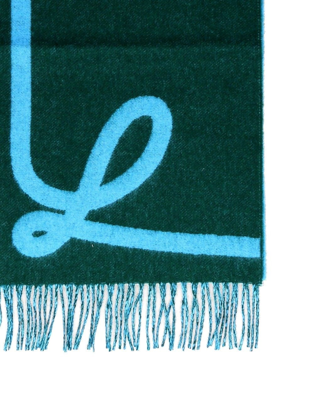 Loewe Women Wool And Cashmere Scarf