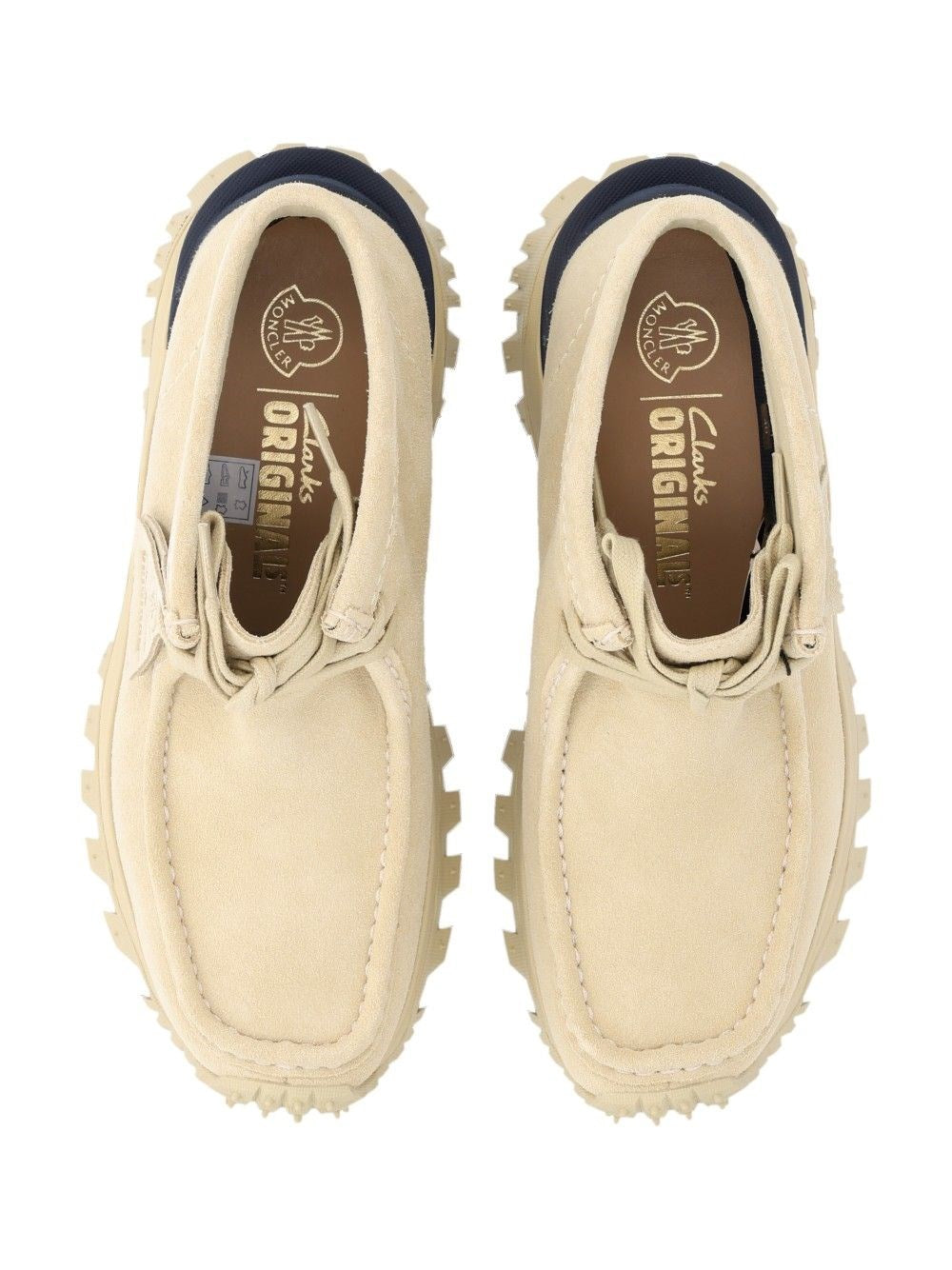 Moncler Men Moncler + Clarks Originals Trailgrip Wallabee Gtx Suede Boots