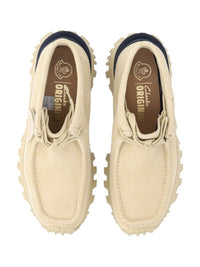 Moncler Men Moncler + Clarks Originals Trailgrip Wallabee Gtx Suede Boots