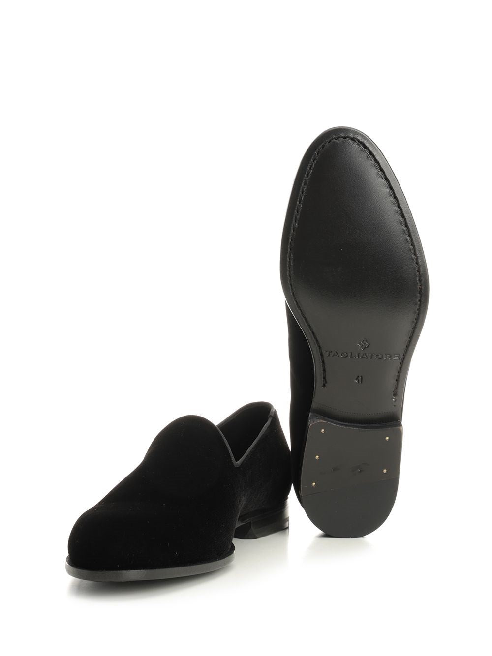 Tagliatore Men Velvet Moccasin