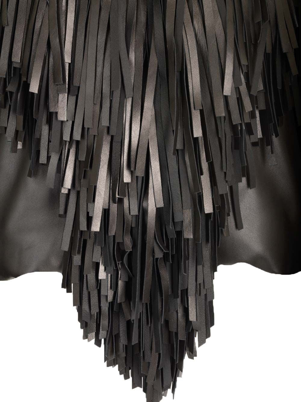 Alaïa Women Fringed Bomber Jacket