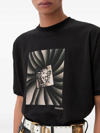 Versace Men Regular-Fit Cotton Jersey T-Shirt With Print
