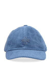Jacob Cohen Men Velvet Baseball Cap