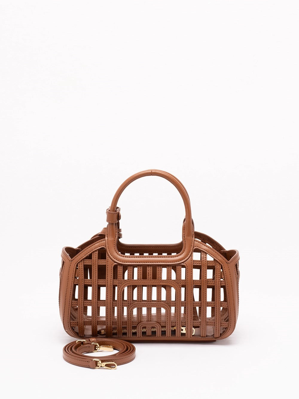 Miu Miu Women Leather Basket