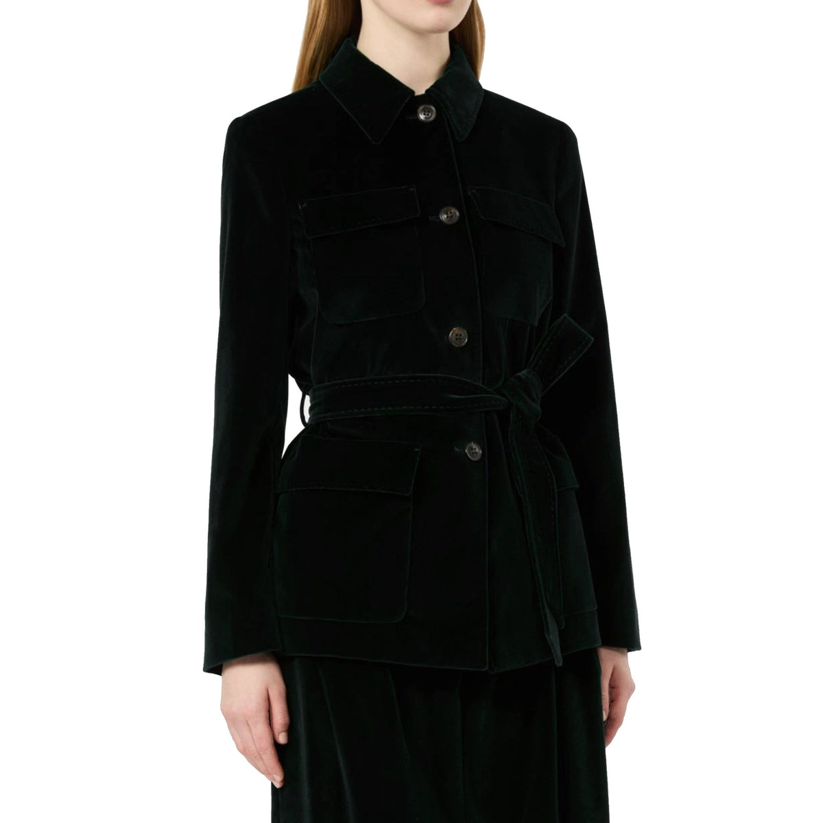 Max Mara Studio Max Mara Studio Velvet Crusca Jacket Women