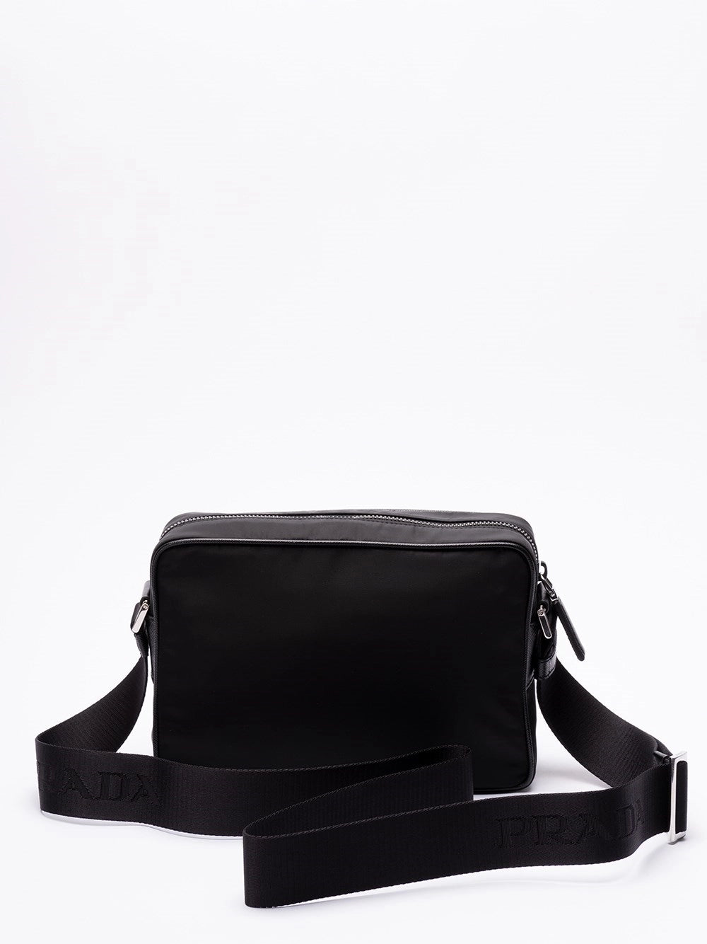 Prada Men Re-Nylon And Saffiano Leather Shoulder Bag