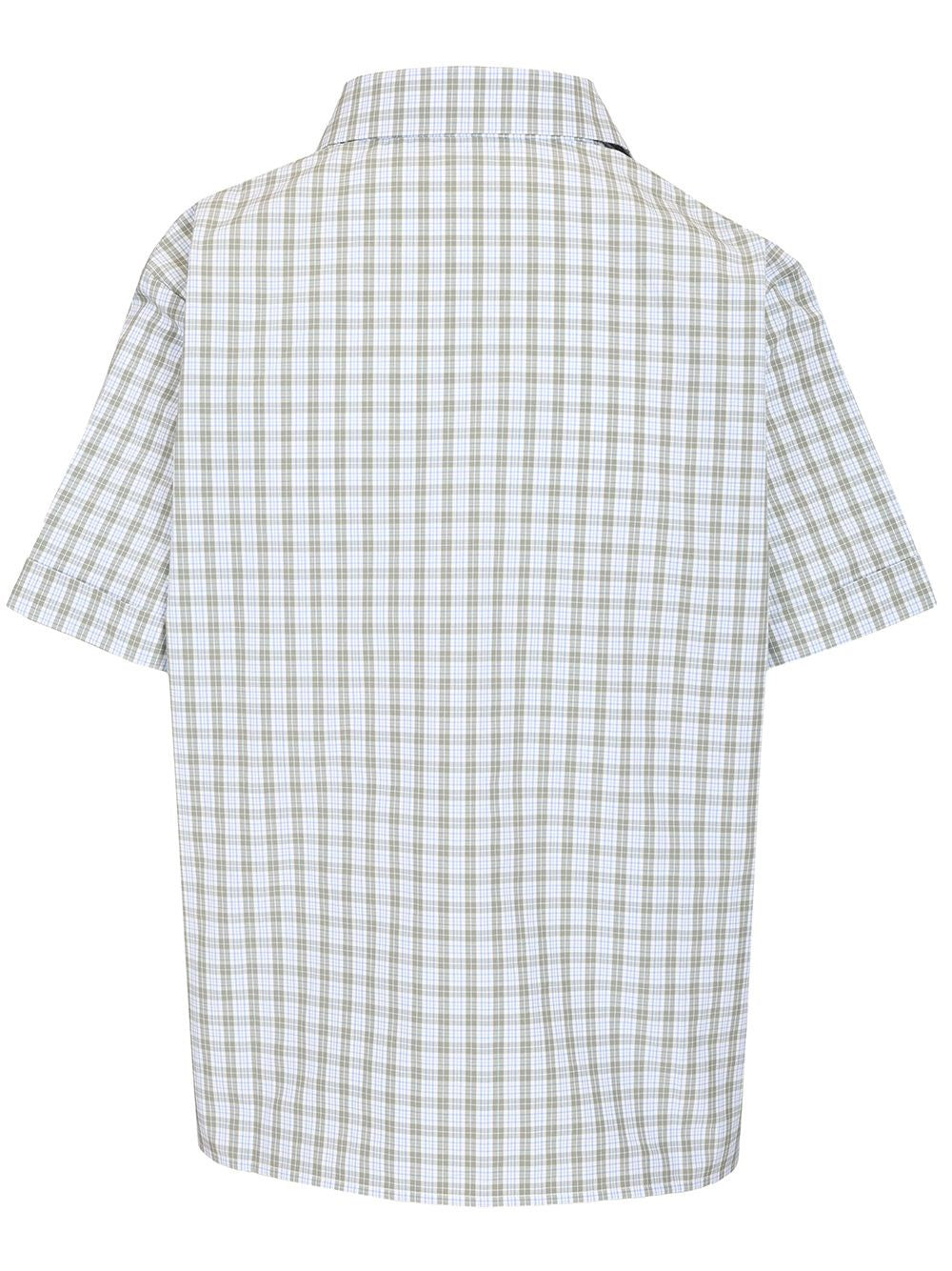 Miu Miu Women Checked Poplin Shirt