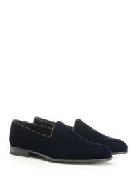 Tagliatore Men Velvet Moccasin