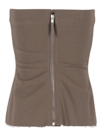 Rick Owens Women Stretch Wool Bustier