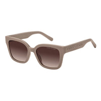 Marc Jacobs Sunglasses Square Full Rim, Beige Frame and Brown Gradient Lens MARC658/S010AHA