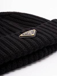 Prada Women Wool Beanie