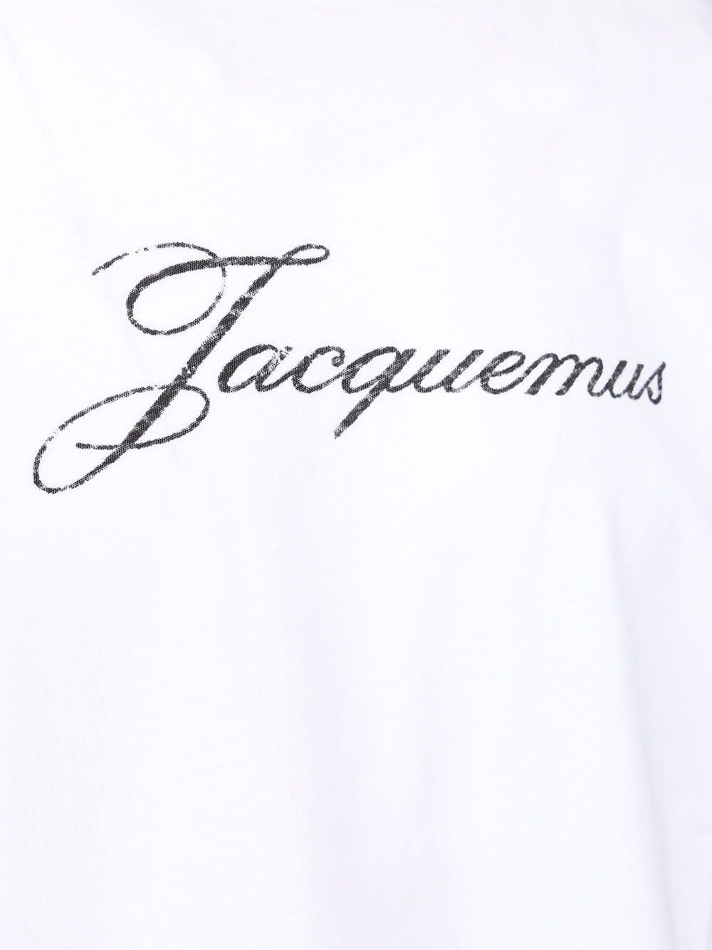 Jacquemus Men T-Shirt With Writing