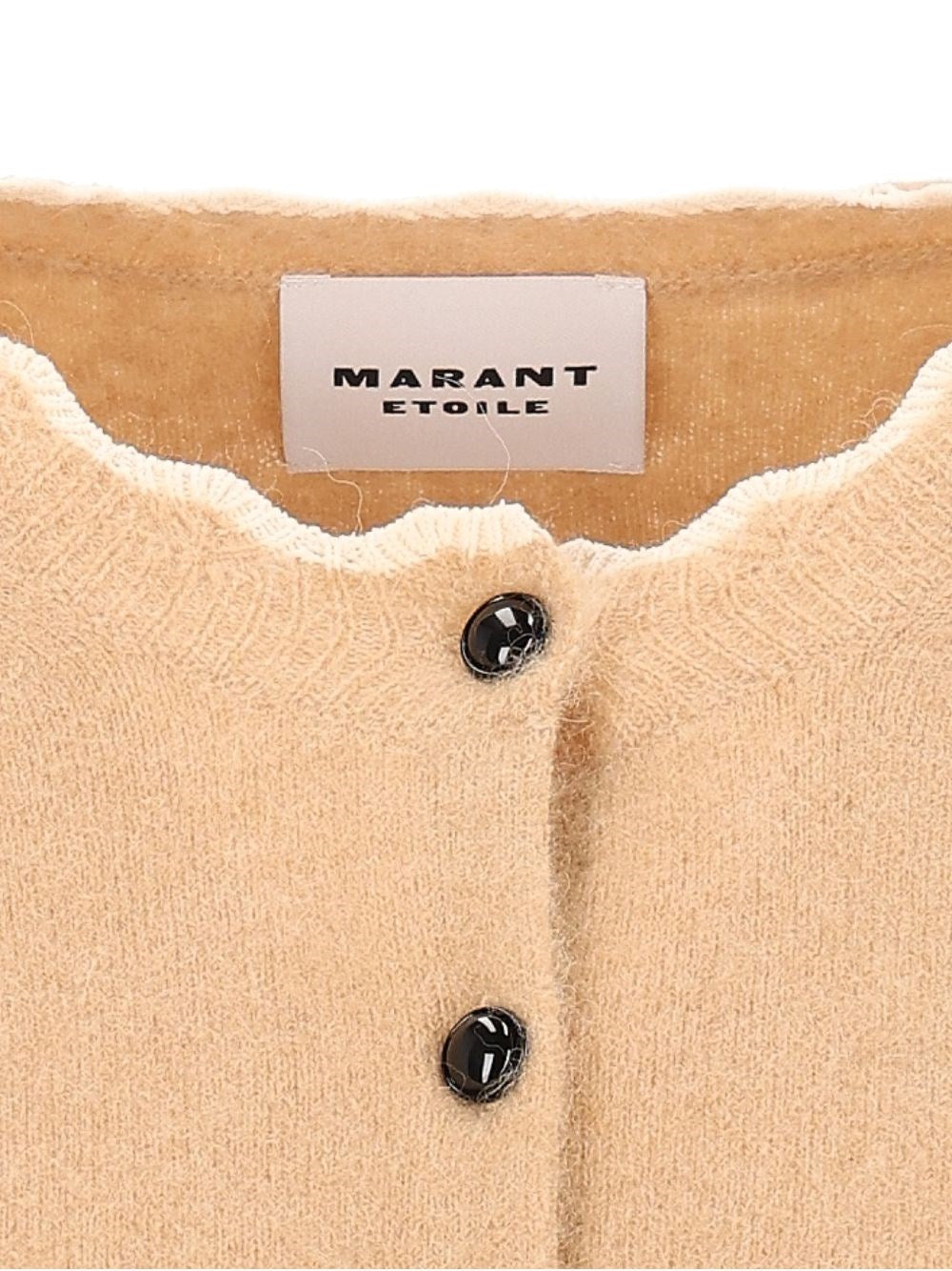 Marant Etoile Women "Naia-Gb" Crewneck Cardigan