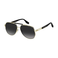 Marc Jacobs Sunglasses Aviator Full Rim, Black Frame and Dark Grey Gradient Lens MARC673/S08079O