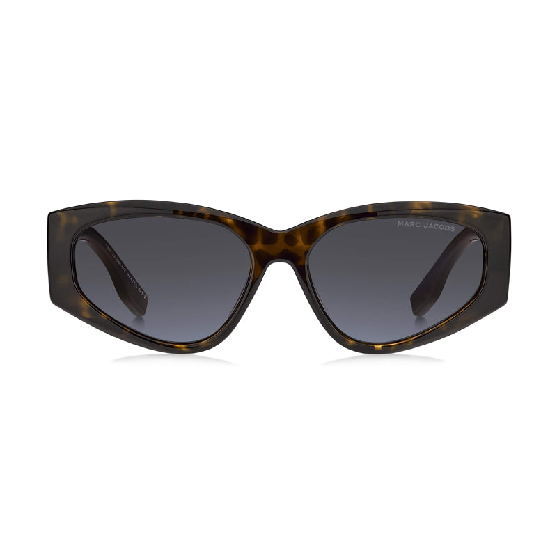 Marc Jacobs Sunglasses Cat Eye Full Rim, Havana Frame and Grey Azure Lens MARC803/S0086GB