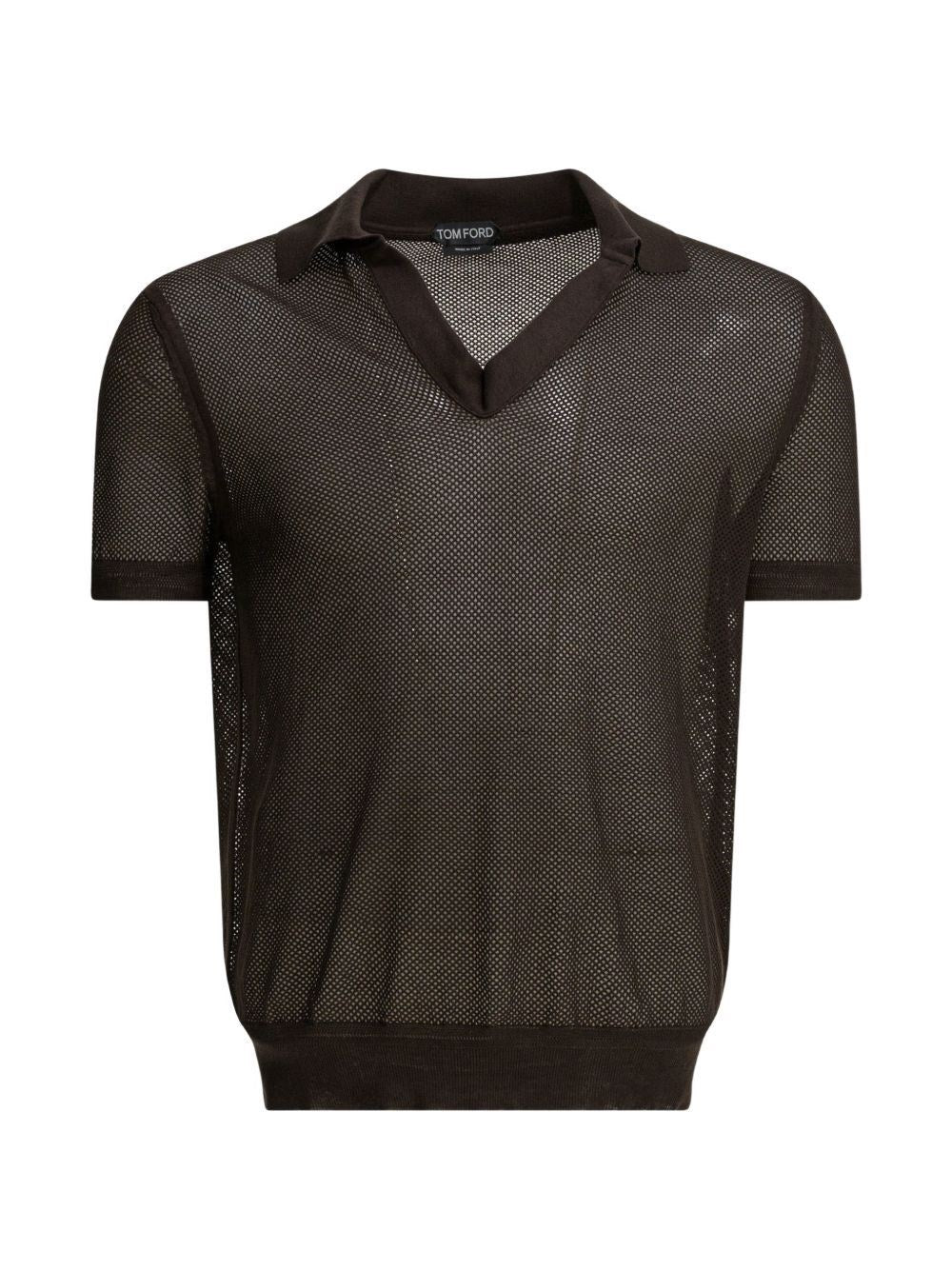 Tom Ford Men Knitted Polo Shirt