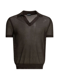 Tom Ford Men Knitted Polo Shirt